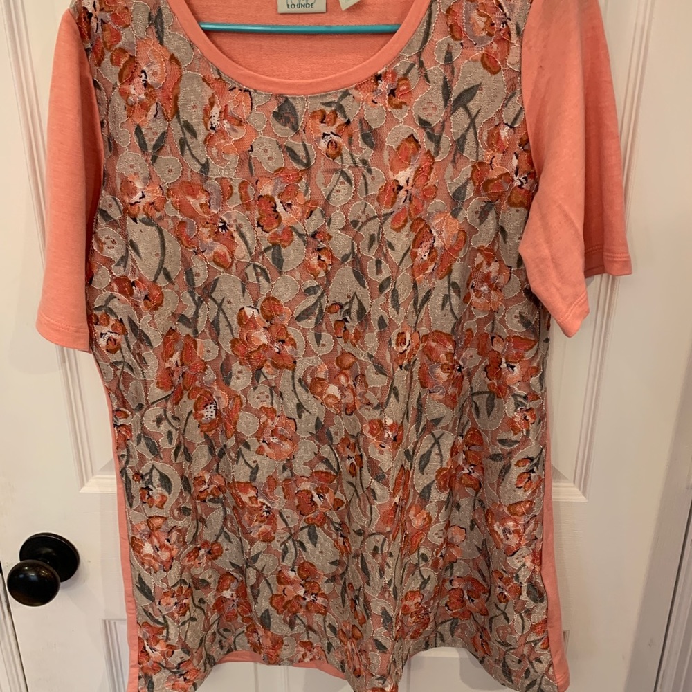 LOGO Tunic embellished tee